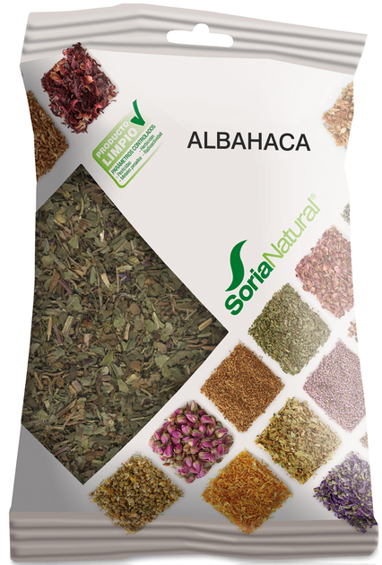 Herbata Soria Natural Albahaca 40 g (8422947020156) - obraz 1