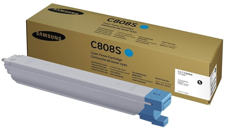 Toner Samsung CLT-C808S Cyan (191628528318) - obraz 1