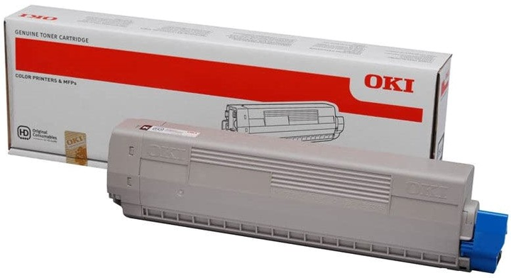 Toner Oki C822 Black (44844616) - obraz 1