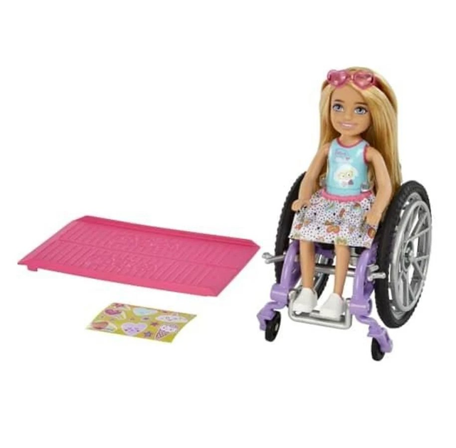 Лялька Mattel Barbie Chelsea на інвалідному візку (0194735054312) - зображення 2
