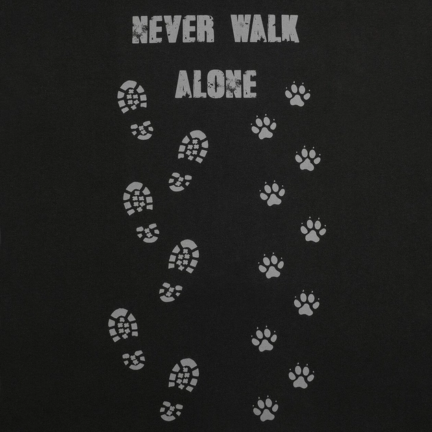 Футболка KLOST "Never Walk Alone (Никогда не ходи один)", 5XL - изображение 2