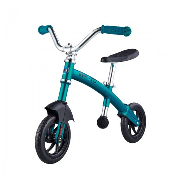 Беговел MICRO серии "G-Bike Chopper Deluxe" - АКВА (до 20 kg с сидением ...