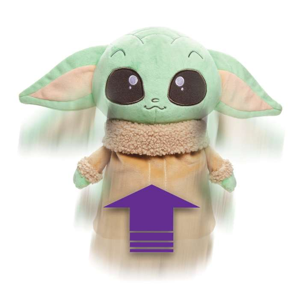 Miękka figurka Mattel Star Wars  Skaczący GROGU (0194735158300) - obraz 2