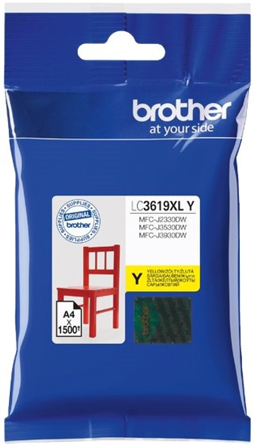 Картридж Brother MFC-J2330DW Yellow (LC3619Y) - зображення 3