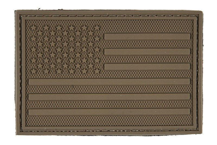 3D Patch - US Flag - TAN [GFC Tactical] [GFC Tactical] - зображення 1