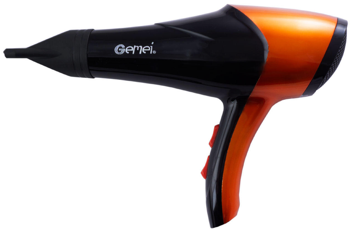 Фен для волосся Gemei GM-1766 Помаранчевий - зображення 4