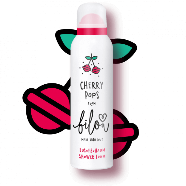Пенка для душа Bilou Cherry Pops 200 мл - Фото 1 Пенка для душа Bilou Cherry Pops 200 мл - изображение 1