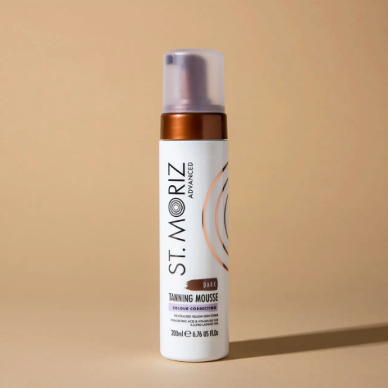 Автобронзат-мусс для темного тона кожи St.Moriz Advanced Colour Correcting Mousse Dark 200 мл - Фото 1 Автобронзат-мусс для темного тона кожи St.Moriz Advanced Colour Correcting Mousse Dark 200 мл - изображение 1