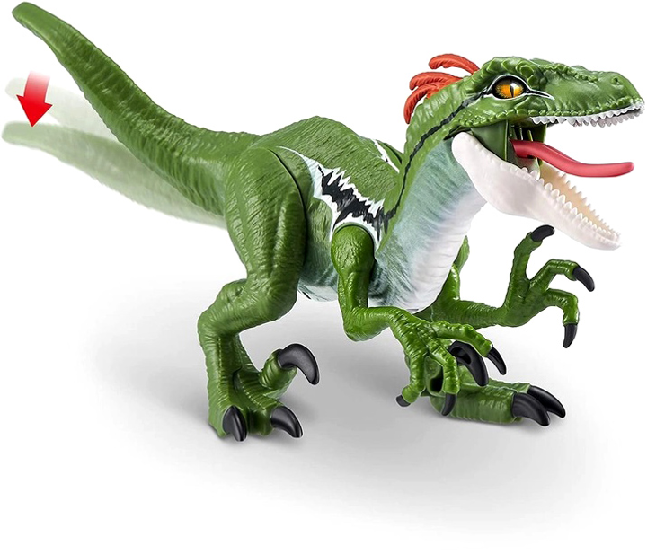 Фігурка Robo Alive Dino Action Raptor Зеленый (4894680021358) - зображення 3