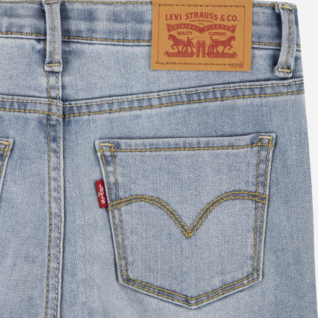 Jeansy skinny młodzieżowe dziewczęce Levi's 4E2702-L3D 134-140 cm Niebieskie (3665115022636) - obraz 5