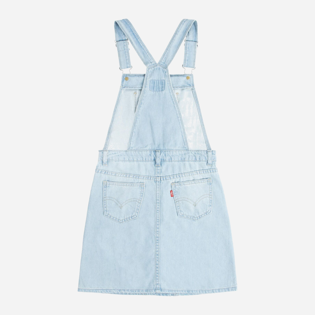 Sukienka ogrodniczka młodzieżowa dziewczęca jeansowa Levi's 4EH031-L6Q 146-152 cm Niebieska (3665115966534) - obraz 2