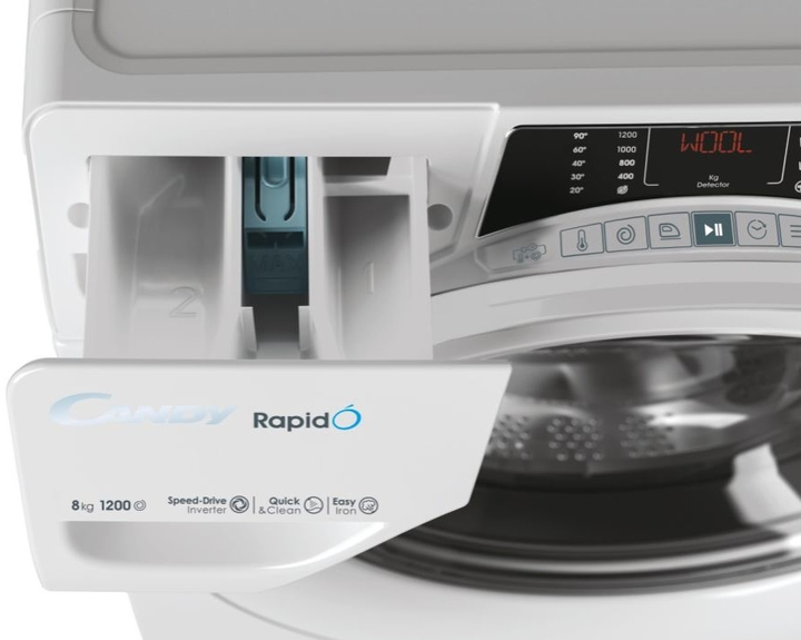 Pralka Candy RAPIDÓ RO1284DWMT/1-S - obraz 8