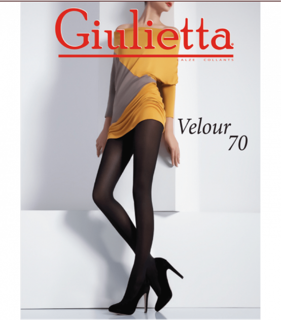 Плотные колготки VELOUR 70 - Giulia - VELOUR 70 - 4-L - Nero - Фото 1 Плотные колготки VELOUR 70 - Giulia - VELOUR 70 - 4-L - Nero - изображение 1