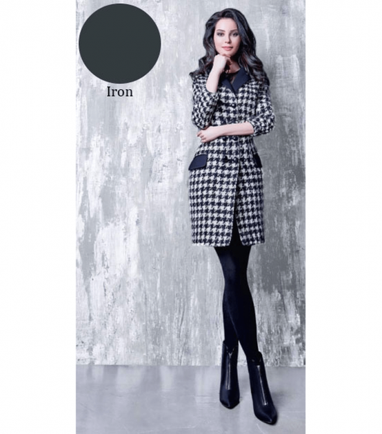 Зимние однотонные колготки LUCKY COTTON 200 - Giulia - LUCKY COTTON 200 - 3-M - Iron - Фото 1 Зимние однотонные колготки LUCKY COTTON 200 - Giulia - LUCKY COTTON 200 - 3-M - Iron - изображение 1