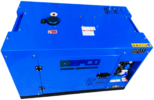 Дизельный генератор DEPCO DG10000SE-SILENT (8.0 кВт) + блок ATS - изображение 3