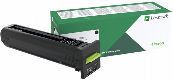 Тонер-картридж Lexmark CS/CX827 Black (73B20K0) - зображення 1