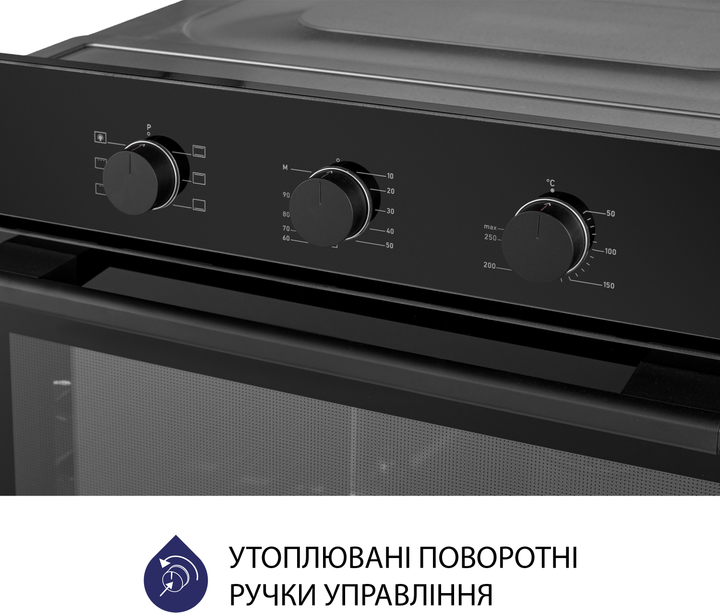Духова шафа електрична Minola EO 665 BL - зображення 5