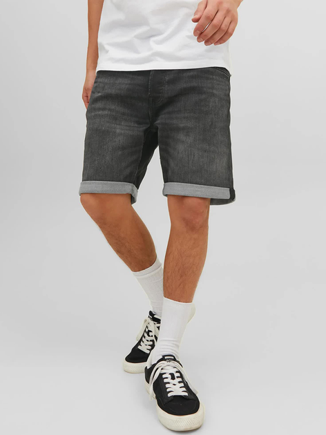 Шорты джинсовые короткие мужские Jack & Jones 12223681b98 M Темно-серые ...
