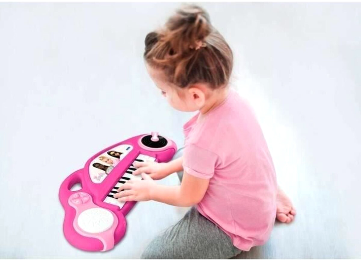Cинтезатор Lexibook Buy Barbie Keyboard з мікрофоном (3380743102597) - зображення 2
