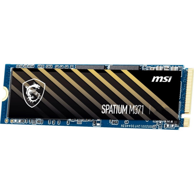 Накопичувач SSD 500GB MSI Spatium M371 M.2 2280 PCIe 3.0 x4 NVMe 3D NAND TLC (S78-440K160-P83) - изображение 2