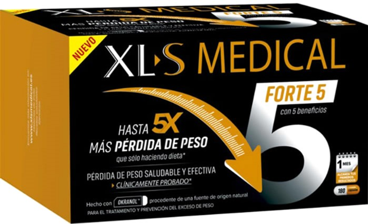 Дієтична добавка XL-S Medical Forte 5 180 капсул (8470001971425) - зображення 1