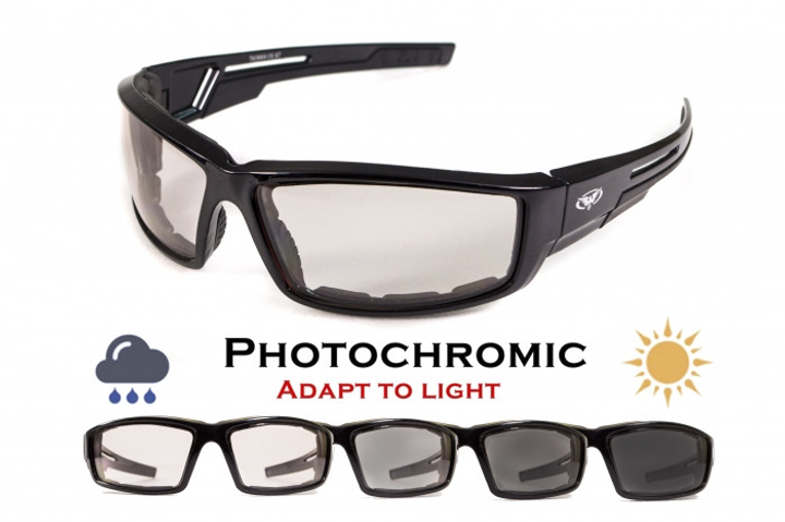 Очки защитные фотохромные Global Vision Sly Photochromic (clear) прозрачные фотохромные - изображение 1