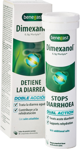 Диетическая добавка Omega Pharma Benegast Dimexanol Adult Box 10 таблеток (8470001723130) - изображение 1