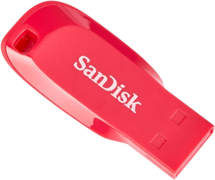 Флеш пам'ять USB SanDisk Cruzer Blade 64 GB USB 2.0 Pink (SDCZ50C-064G-B35PE) - зображення 1