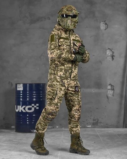 Тактический штурмовой усиленный костюм Oblivion весна/лето XL пиксель (85768) - изображение 2