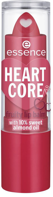 Balsam do ust Essence Heart Core 01 Crazy Cherry 3 g (4059729348333) - obraz 1