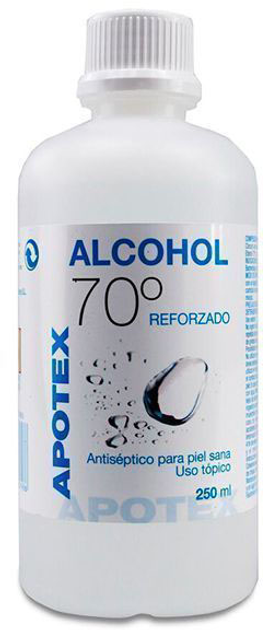 Antyseptyk Apotex Alcochol 70 Reinforced 250 ml (8470001618986) - obraz 1