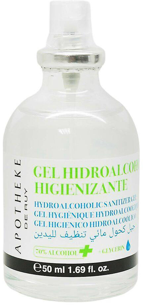 Антисептик Gisele Denis Hydroalcoholic Gel Higien 50 мл (8414135013538) - зображення 1