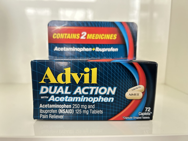 Advil Dual Action , двойное действие, 250 мг 72 шт. - изображение 1
