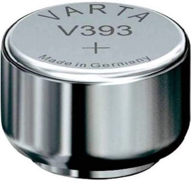 Батарейка Varta Silver BLI 1 V393 (4008496679348) - зображення 1