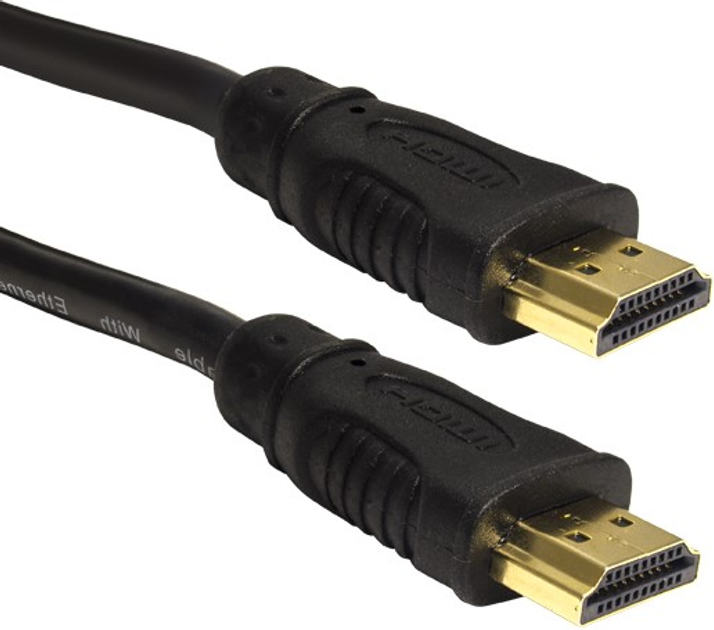 Kabel DPM HDMI 5 Gb/s 5 m (HDMI550-5GOLD) - obraz 1