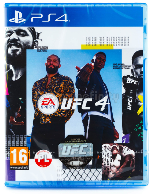 Gra PS4 UFC 4 PL (płyta Blu-ray)(5030948122491) - obraz 1