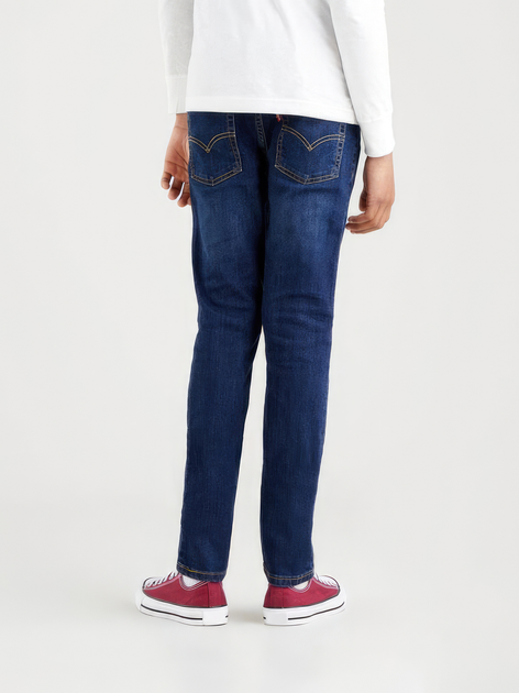 Jeansy chłopięce Levi's Lvb-510 Skinny Fit Jeans 9E2008-D5W 134-140 cm Niebieskie (3665115039030) - obraz 2