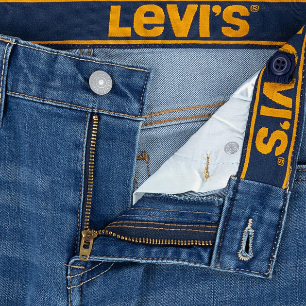 Jeansy młodzieżowe chłopięce Levi's Lvb-510 Skinny Fit Everyday Performance Jeans 9EC758-M8R 158-164 cm Niebieskie (3665115329766) - obraz 7