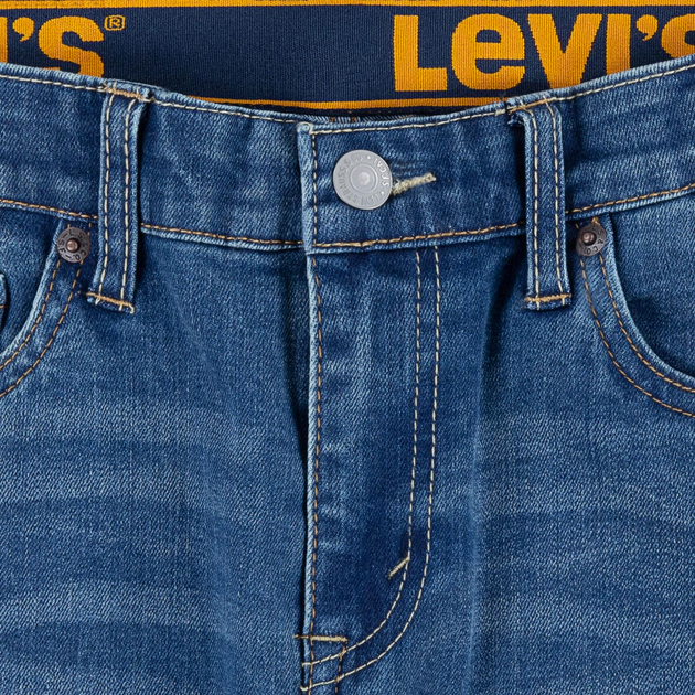 Jeansy młodzieżowe chłopięce Levi's Lvb-510 Skinny Fit Everyday Performance Jeans 9EC758-M8R 158-164 cm Niebieskie (3665115329766) - obraz 8