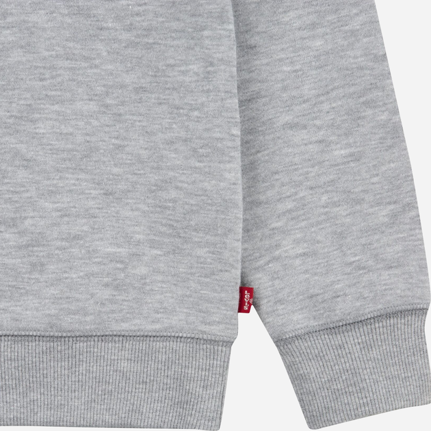Bluza bez kaptura chłopięca Levi's Lvb-Batwing Crewneck Sweatshirt 9E9079-C87 158-164 cm Szara (3665115046151) - obraz 9