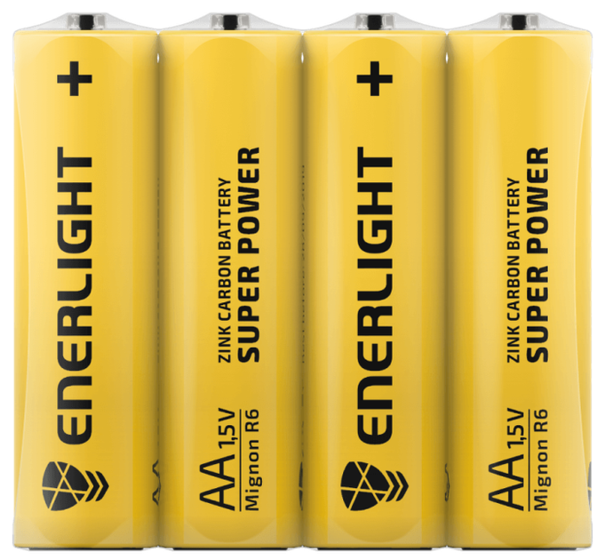 Батарейка ENERLIGHT Super Power AA FOL 40/80060204 * (161) - Фото 1 Батарейка ENERLIGHT Super Power AA FOL 40/80060204 * (161) - изображение 1