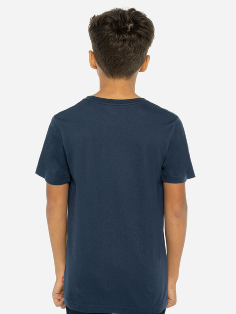 Koszulka chłopięca Levi's Lvb-Batwing Tee 9E8157-C8D 158-164 cm Niebieska (3665115030457) - obraz 2