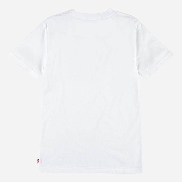Підліткова футболка для хлопчика Levi's Lvb Short Sleeve Graphic Tee Shirt 9EE551-001 134-140 см Біла (3665115674187) - зображення 2