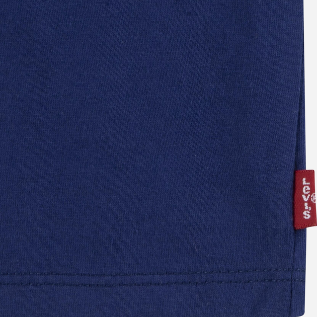 Підлітковий лонгслів для дівчинки Levi's Lvg L/S Batwing Tee 4EA643-B9G 134-140 см Синій (3666643037550) - зображення 4