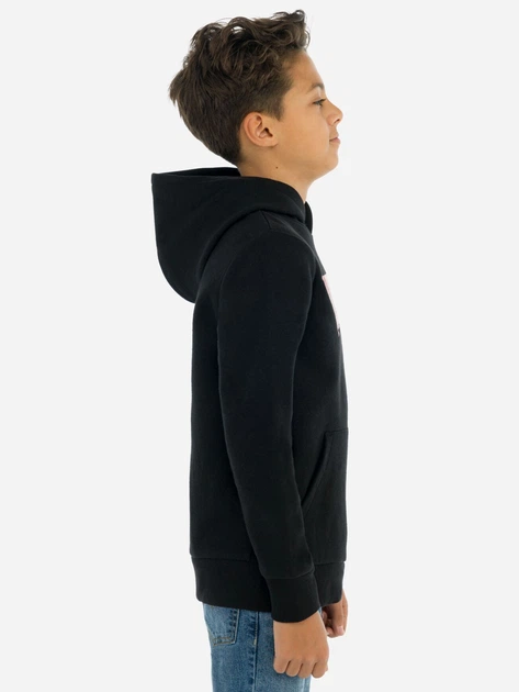 Bluza z kapturem chłopięca Levi's Lvb-Batwing Screenprint Hoodie 9E8778-023 170-176 cm Czarna (3665115194708) - obraz 5