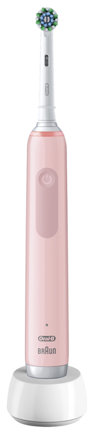 Електрична зубна щітка Oral-B Braun Pro Series 3 Cross Action Pink (8006540802083) - зображення 2