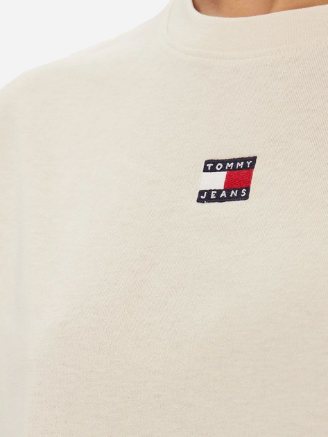 Футболка жіноча Tommy Jeans DW0DW17391-ACG L Бежева (8720636439174) - зображення 3