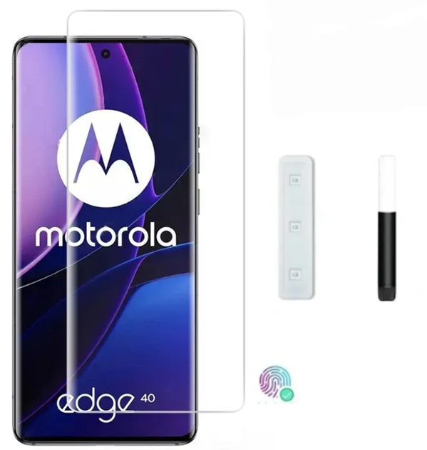 Защитное стекло CDK UV Curved для Motorola Edge 40 Neo (017258) (clear) - Фото 3 Защитное стекло CDK UV Curved для Motorola Edge 40 Neo (017258) (clear) - изображение 3