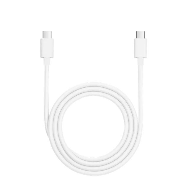 Кабель Data Cable UltraDART / SuperVOOC/Warp/150W/240W/10A 1m Type-C на Type-C/USB-C (OEM) (017260) (white) - Фото 1 Кабель Data Cable UltraDART / SuperVOOC/Warp/150W/240W/10A 1m Type-C на Type-C/USB-C (OEM) (017260) (white) - изображение 1