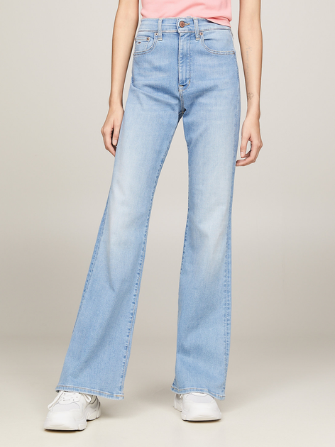Джинси Клеш жіночі Tommy Jeans DW0DW17600-1AB 25/32 Блакитні (8720646746712) - зображення 1